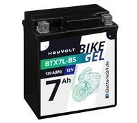 HeyVolt BIKE GEL Motorradbatterie YTX7L-BS 50614 12V 7Ah