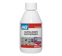 HG Aufkleber Entferner, wirksames Mittel zur Entfernung von Etiketten, Aufklebern und Kleberesten, Teer- und Schmierflecken sowie Öl und Schuhabsatzstreifen - 300 ml