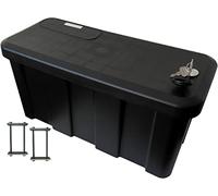HGW Deichselbox, Anhänger Box, Staubox für PKW Anhänger - 25L inkl. Befestigungssatz