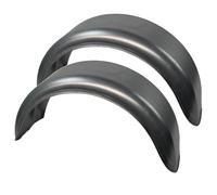 HGW Paar Kotflügel Stahlblech verzinkt für Pkw-Anhänger, einachsig - 200 mm Breite, 660 mm Spannweite