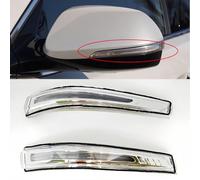 HHAWYY Links Rechts Außenspiegel Blinker für Hyundai Santa Fe, Blinkerersatz, Inkl. Glühlampengläser, 87623-3J000 87623B8000,right-2013-2017