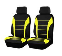 HHCVLUZI Auto Sitzbezüge Set Für Lexus UX 250H 200 2018-2023,2 Stück Auto Sitzbezüge Für Vordersitze,Atmungsaktiv rutschfest Auto Sitzschoner Innenraum Zubehör,Yellow