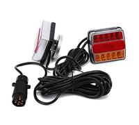 HHEMSTD LED Rückleuchten Beleuchtung PKW Rücklicht Anhänger Magnet Rücklicht Set Hinterlampe Auto Lkw