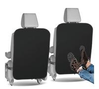 HIAHXC 2 Stück Autositz Schutz Rückseite Kinder,Auto Rückenlehnenschutz Wasserdicht,Autositzschoner Kindersitz,Sitzschutz Auto Rückenlehne für Rückenlehne Vordersitz Rücksitz Kinder,Wasser und Staub