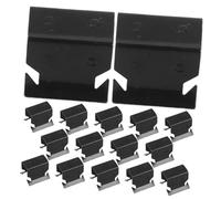 HIAKDOFT 50 Stück Auto Regenrinnenklemmen Windabweiser Clips aus Verschleißfestem Material Werkzeuglose Befestigung Kompatibel mit Ford Fiesta und Weiteren Modellen Zubehör für Fahrzeug