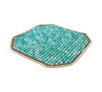 HIAKDOFT Kühlendes Autositzkissen 41x41cm aus Harzperlen Perlenbesetzter Sitzbezug fürs Auto und Lkw Atmungsaktiv Langlebig Sommer Sitzauflage für Pkw und Transporter