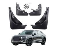HIBEYO 4Stück Auto Schmutzfänger Kompatibel mit Audi Q2 2021-2025 Spritzlappen Spritzschutz Schutzbleche Vorne und Hinten Kotflügel Abdeckung Ersatz Schmutzige Fallen Splash Autozubehör