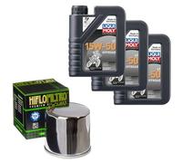 HiFlo Ölfilter Set LiMol 15W-50 Off. 3L für Yamaha YXE 700 R E Wolverine Bj.2018