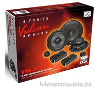 Hifonics 200 Watt 16,5cm 2-Wege Auto Lautsprecher Set 165mm Boxen Vulcan VX-6.2C