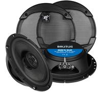 Hifonics Brutus BRX-62 16,5cm Auto Flach-Lautsprecher 2-Wege 165mm Boxen 180Watt