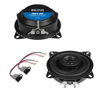 HIFONICS BRUTUS BRX42 2 Wege Lautsprecher Einbauset für Opel Agila A vorne / hin