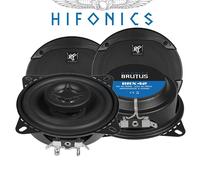 HIFONICS BRUTUS BRX42 Lautsprecher 10cm 100mm 2 Wege koax System mit Gitter