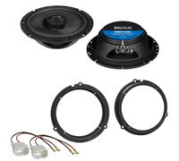 HIFONICS BRUTUS BRX62 16,5 cm Koax Lautsprecher Einbauset für Ford C-Max DXA