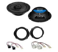 HIFONICS BRUTUS BRX62 16,5 cm Koaxial Einbauset für Ford Focus 2 C-Max Kuga