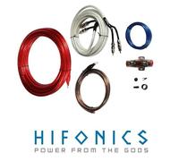 HiFonics Anschlusskit Verstärker HF20WK – 20 mm² Kabelset für Auto