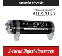 Hifonics HFC2000 2 Farad Powercap - 2F Kondensator für große Musikanlagen im Auto Elko Pufferspeicher