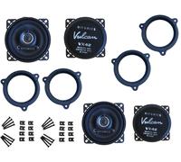 Hifonics Lautsprecher für BMW 1er E87 E88 E81 Bj 04-13 Tür vorne hinten 200 Watt