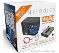 Hifonics MBP-1000.4 Pre-Loaded Subwoofer 300 W - Car Subwoofer Tieftöner (Pre-Loaded, Passive Subwoofer, 300 W, 4 Ohm, 20.3 cm (8), 20 cm)