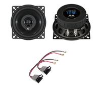 HIFONICS TITAN TS-42 2 Wege Lautsprecher Einbauset für Opel Agila A vorne / hint