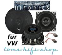 Hifonics TS-42 10cm 2-Wege Lautsprecher für VW Golf III 3 Passat 35i B4 T4 LT