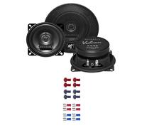 Hifonics Vulcan VX42 2-Wege 10cm Koax Auto Lautsprecher Set für Nissan Pixo