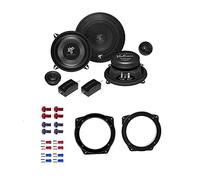 Hifonics VX 5.2E Auto Lautsprecher Boxen 320 Watt 13 cm 2 Wege Kompo passend für BMW 3er Compact (E46) 2001-2004 Türen Front