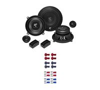 Hifonics VX 5.2E Auto Lautsprecher Boxen 320 Watt 13 cm 2 Wege Kompo passend für VW T4 1990-2003 Heckbereich