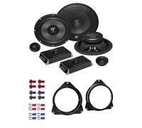 Hifonics VX 6.2C Lautsprecher mit Einbauset passend für Citroen Berlingo (B9) ab 2008 Türen vorne 400 Watt 165mm 2 Wege Kompo
