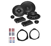 Hifonics VX 6.2C Lautsprecher mit Einbauset passend für Opel Corsa D ab 2006 Türen vorne 400 Watt 165mm 2 Wege Kompo