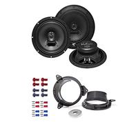 Hifonics VX 62 Lautsprecher mit Einbauset passend für Volvo S60 I 2000-2007 Türen hinten 360 Watt 165mm 2 Wege Koax
