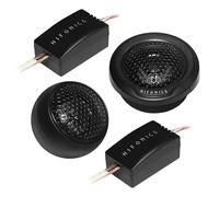 Hifonics VX6.2 T - 25mm Gewebe-Neodym-Hochtöner aus der Vulcan Lautsprecher Serie | 1 Paar | EInbau-Lautsprecher für Car-HiFi Fans