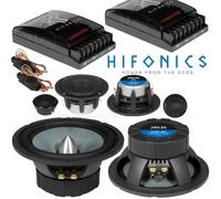Hifonics Zeus high end 3-Wege Lautsprecher Set Auto Boxen 16,5cm ZX6.2C + ZXM-3