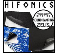 HIFONICS ZEUS ZDK2 - 140dB Dämm Set zur Dämmung von 2 Fahrzeug Kfz Auto Türen