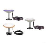 High Gain GNSS Antennenempfänger, GPS L1 L2 L5 BDS GLONASS für Galileo L-Band IP68 wasserdicht RHCP 360° Abdeckung Pole Mount (ein Set von schwarz)