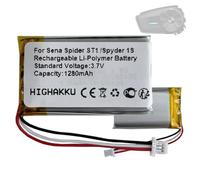 HIGHAKKU Ersatzakku Batterie kompatibel mit Sena Spider ST1 Motorcycles Bluetooth Headset Battery Replacement