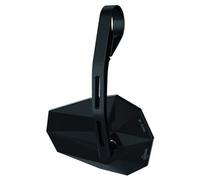 Stealth X6 Motorrad Lenkerendenspiegel lang für links oder rechts, Farbe: schwarz