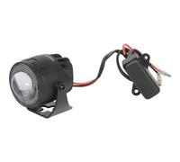 HIGHSIDER LED Abblendscheinwerfer SATELLITE matt schwarz