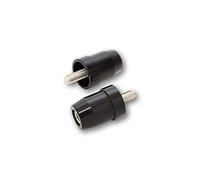 Lenkergewichte Alu, schwarz, f. Kawasaki, Paar