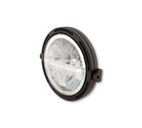 HIGHSIDER pro 7 Zoll Scheinwerfer Frame-R1 Typ 4 LED Schwarz Seitliche Befestigung
