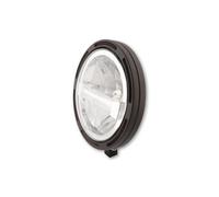 HIGHSIDER pro 7 Zoll Scheinwerfer Frame-R1 Typ 4 LED Schwarz Untere Befestigung