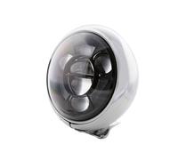 HIGHSIDER pro 7 Zoll Scheinwerfer HD-Style Typ 11 LED Chrom Mit TFL, E-Geprüft (1Stck)