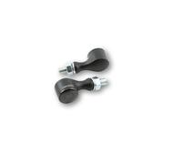 HIGHSIDER APOLLO CLASSIC LED Blinker, Alugehäuse, getöntes Glas, E-geprüft,schwarz, 1 Set