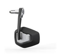 HIGHSIDER pro Lenkerendenspiegel Esagano-RS EVO Schwarz/Silber (1Stck.)