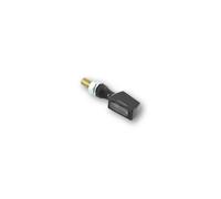 HIGHSIDER Pro Surface LED Blinker Gehäuse Schwarz / Linse Rauchgrau (Paar), Vorn
