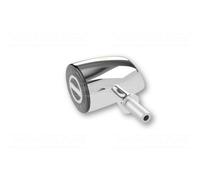 Highsider Motorrad LED-Blinker/Positionslicht Rocket Classic – 2in1, Chrom (Paar)