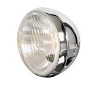 HIGHSIDER smart 7 Zoll Scheinwerfer British Style Chrom E-geprüft (1 Stück)