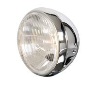 HIGHSIDER smart 7 Zoll Scheinwerfer British Style Chrom E-geprüft (1Stck)