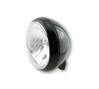HIGHSIDER smart 7 Zoll YUMA 2 Hauptscheinwerfer, schwarz glänzend, schwarz