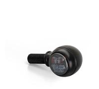 HIGHSIDER Smart Circula-S LED-Anzeigekörper schwarz / Linse getönt (Paar), vorne und hinten, schwarz