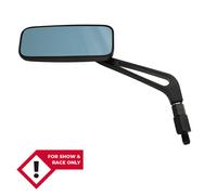 HIGHSIDER smart Lenkerspiegel Schwarzes Quadrat (Paar), blau